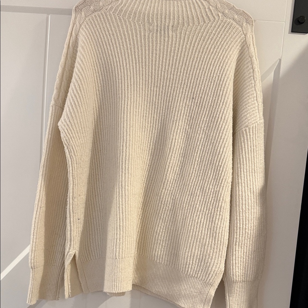 Vineyard Vines Women's Cream Crew Neck Sweater - Picture 4 of 4